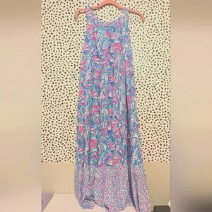 Lilly Pulitzer for Target Maxi Dress-Blue - Girls- Size Large